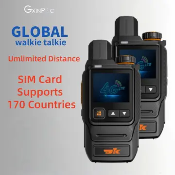 Wholesale DK-K10 4G POC Radio Long Range Global Walkie Talkie Two Way Radio Network Radio with SIM Card